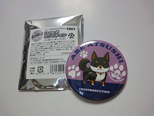 Amazon Co Jp Kenprock Festival 17 阿部 敦 Cans Badge Collection Kempton Lock Hobby