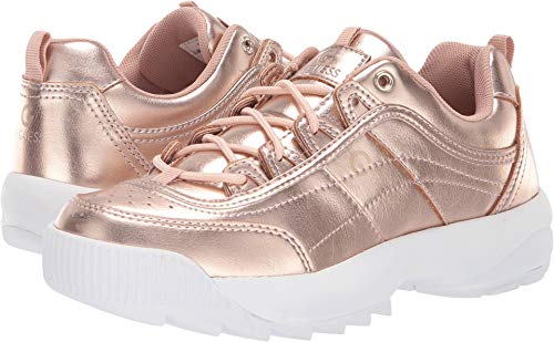 guess rose gold sneakers