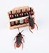 BeautyMood 100pcs Fake Roach Prank Novelty Cockroach Bugs Look Real