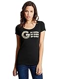 G by GUESS Women's Clariee Sequin Logo Tee