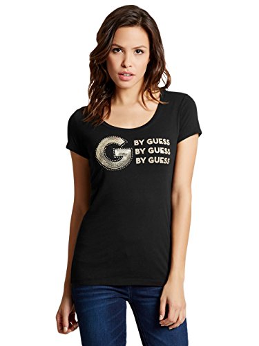 G by GUESS Women's Clariee Sequin Logo Tee