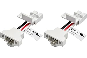 SUFEASDF Kidde‘s 20-9003 Quick Connect Adapter Plug for Hardwired Smoke and CO Detectors – Compatible with Kidde’s Alarms – Smoke Detector Adapter for Easy Retrofit Installations, Pack of 2