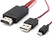 MHL 11 Pin Micro USB to HDMI Adapter Cable 1080P HDTV for Samsung Galaxy S5, S4, S3, Note 3, Note 2, Galaxy Tab 3 8.0, Tab 3 10.1, Tab Pro, Galaxy Note 8, Note Pro 12.2