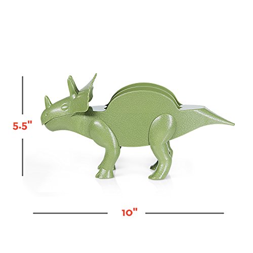 image for California Home Goods Dino Taco Holder, 2-Pack Dinosaur Taco Holder fo