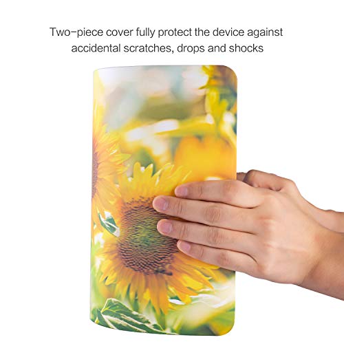 MacBook Air 13 Inch Case, TeenGrow Plastic Hard Protective Smooth MacBook Shell Case for Laptop MacBook Air 13 inch Model:A1369 and A1466, Sunflower - Thumbnail 2