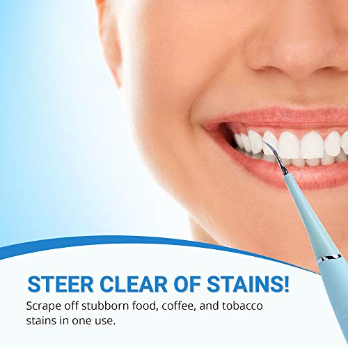 Meeteasy Electric Sonic Dental Calculus Plaque Remover Tool Kit Tooth