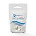 PortPlugs Dust Plugs (5 Pairs) - Compatible iPhone 5, SE, 6, 6s, 6s, 6 Plus - Headphone Jack Plugs with Sim Tool – includes Cleaning Brush (Clear)