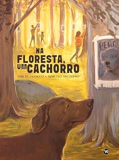 Livro Na floresta, um cachorro