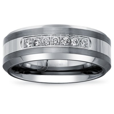 Tungsten-Carbide-Diamond-Mens-Wedding-Band-20CTW-HI-I2