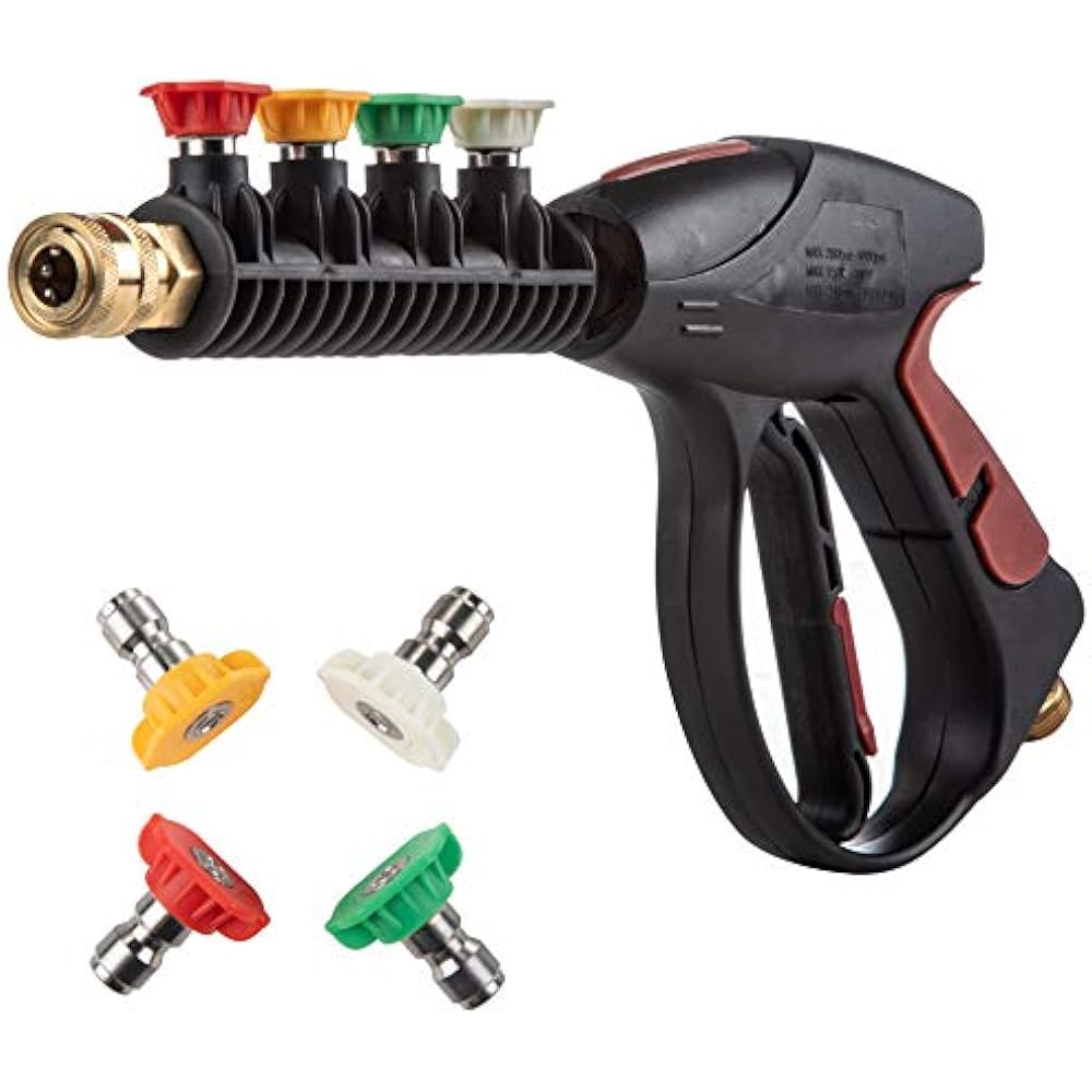 Stockyfy Pressure Washer Gun 4000 PSI Power Spray Car With M2214mm