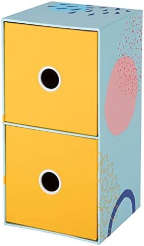Amazon Com Ikea Lankmoj Mini Chest With 2 Drawers Multicolor