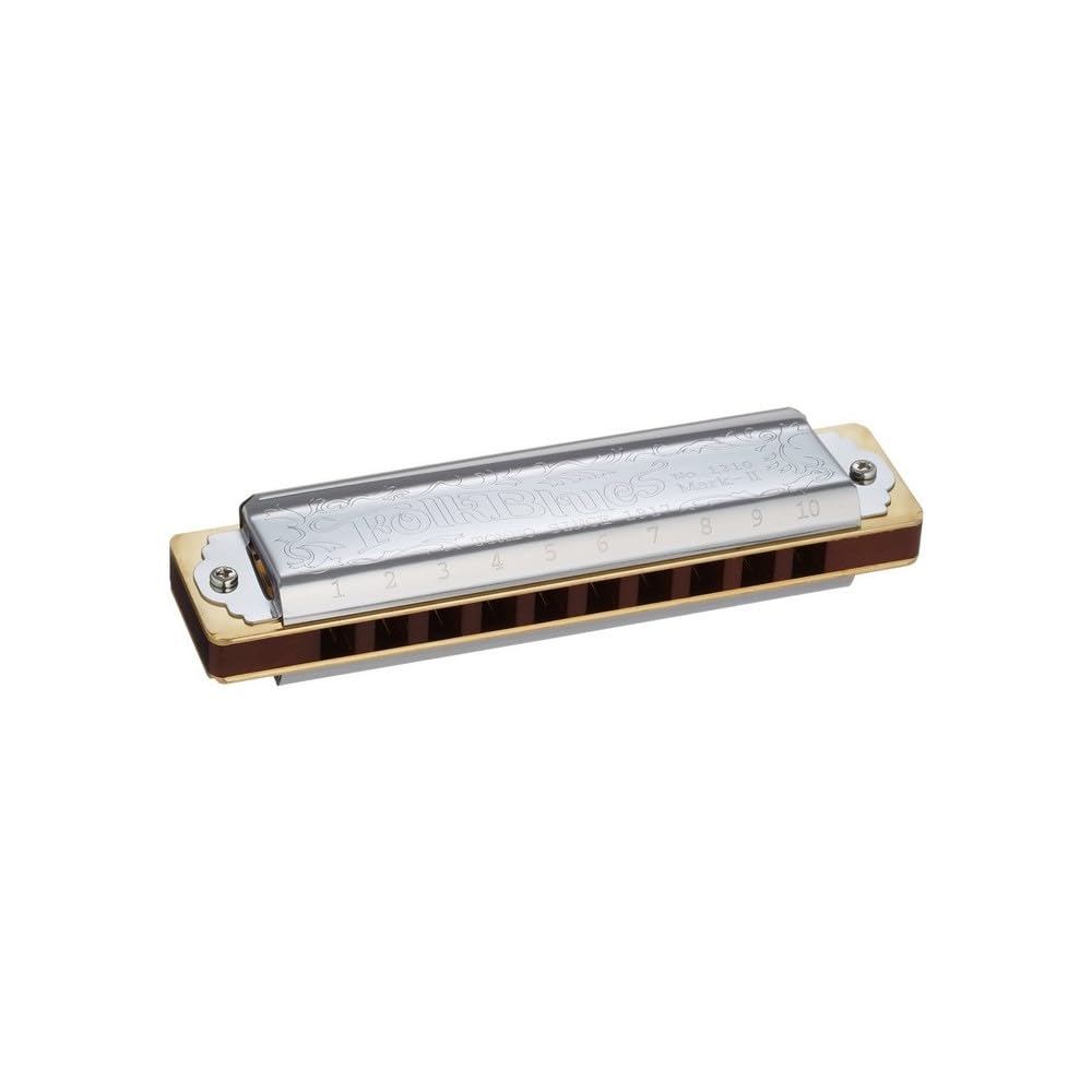 Tombo 1210G Mundharmonika Folk Blues MKII, Major Diatonic, 10 Kanzellen, G-Dur — image 1