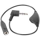 Inline Volume Control for 3.5MM Headphones,Black