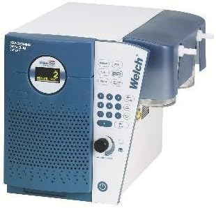 202801-115V, 60Hz - Programmable Chemical Duty Self-Cleaning Dry Vacuum System, Welch - Each