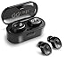 QQCute Twins Wireless Bluetooth Headset V4.1 Bluetooth Headphones with Built-in Mic and Portable Charging Case Stereo Mini earbuds for Samsung iPad iPhone Android Phones