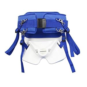 Fedye Canne à Peche Ceinture De Taille Soutien Rembourré Baudrier De Pêche Stand-up Pour La Pêche En Haute Mer Taille Réglable