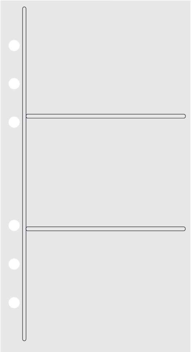 idé rido Accessory Collection"Pocket for Business Cards, 6 Pieces, 8 Compartments, tra