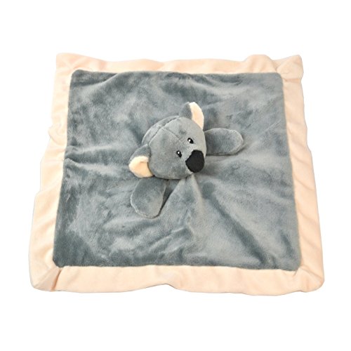 Lovey Security Blanket 12 Inch Square Stuffed Animal Baby Blankie For Girls Or Boys Koala By Baberoo - 