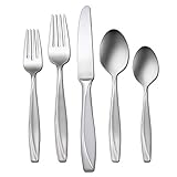 Oneida Camlynn 45 Piece Casual Flatware Set, 18/0 Stainless, Service for 8