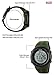 Digital Sports Watch Water Resistant Outdoor Easy Read Military Back Light Black Big Face Men's 1167 (army green)