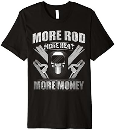 Mens Welding | Cool Stick Welder Rod, Heat, Money Pipeliner Shirt XL Black