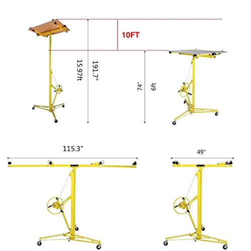 6 Idealchoiceproduct+Drywall+Rolling+Construction+Lockable