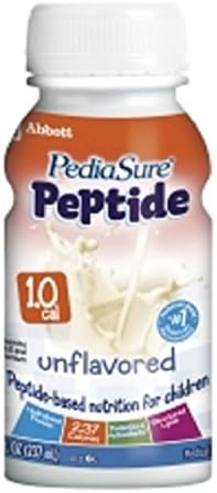 Pediasure Peptide 1.0 Unflavored Bottles 24 X 8oz Case * 2 CASE SPECIAL*