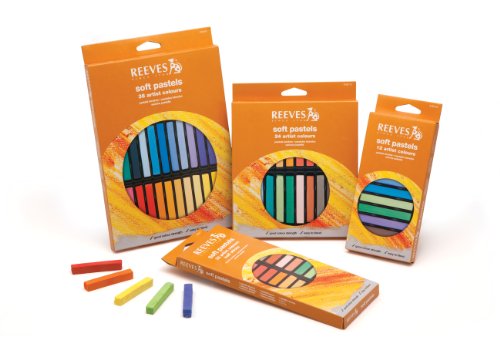 Reeves Water Soluble Soft Pastel Set, Assorted Colors, Set of 24 - Thumbnail 2