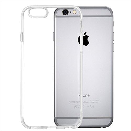 iPhone 6 Case, iPhone 6S Case, Shock Proof Clear Soft TPU Slim Transparent Silicone Phone Case