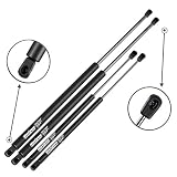 Maxpow 2 Tailgate and 2 Rear Window Glass Lift Supports Struts Compatible With Chevrolet Suburban Tahoe/GMC Yukon 2000 2001 2002 2003 2004 2005 2006 4185 4557