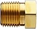 Parker 6-4 RB-B Brass Pipe Fitting, Reducing Hex Head Bushing, 3/8