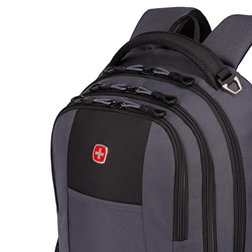 SwissGear Cecil 5505 Laptop Backpack, Black Cod/Camo, 18Inch on
