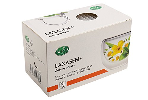 ACORUS Laxasen - Laxative Natural Herbal Tea (20 tea bags)