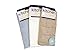 FABBRICA HOME Rayon Made from Bamboo Kitchen Drying Towel, Patented Everplush Technology, Set of 3, Caramel, Blue, White