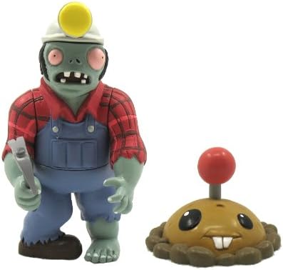 Plants Vs Zombies Digger Zombie 3 Action Figures With Potato Mine Action Toy Figures Amazon Canada