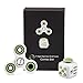 Original Envolve Fidget Cube and Tri-Spinner Combo (Green) – For focus, calm anxiety, and break nervous habits. Long spin times - (Gift Packaging)