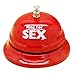 Naladoo Fun Bell Toy Call Bell Party Prop Toy Gift for Lovers Valentine Wedding Pink
