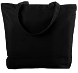 Augusta Sportswear CANVAS ZIPPER TOTE