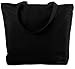 CANVAS ZIPPER TOTE