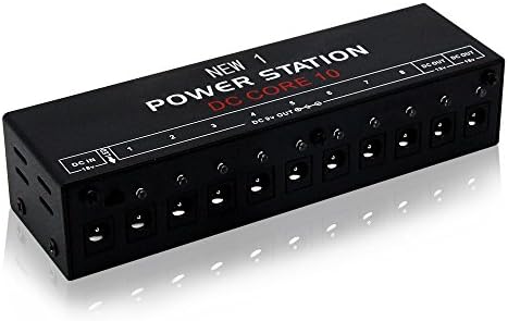 Guitar Pedal Board Power Supply - NEW1 10 Isolated DC 9V/12V/18V output for Effect Pedals with Short Circuit and Overcurrent Protection