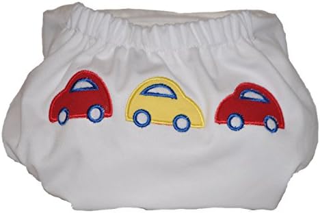 Kashmir Baby "Cars" Bamboo/ Organic Cotton One Size Cloth Diapers Washable Reusable &amp; 1 Hemp/ Organic Cotton Inserts
