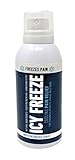 ICY Freeze Cooling Pain Relief Continuous 4 oz Spray with Ilex! IcyFreeze Cold Therapy 360 Degrees Continuous Spray is Greaseless and Stain Free for Mess Free Therapeutic Pain Relief! (1 Pack)