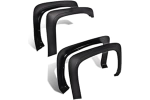 ALLGOOD Fender Flares, Wheel Flare Set 4PCS (Front+Rear+Left+Right) Compatible with Chevy Silverado 1500 2007-2013/2007-2014 Silverado 2500HD 3500HD 78.7” / 97.6” (Not for Dually)