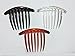 3 PCS FRENCH TWIST HAIR COMB CLASSIC COLER MIX 7 TOOTH IT DELUXE.