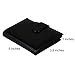 befen Women's RFID Blocking Luxury Full Grain Genuine Leather Bifold Trifold Wallet Multi Card Organizer Holders for Ladies (Black RFID Wallet Small)