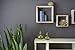 BARNWOODUSA Rustic Shelves, Square Floating Wood Shadowbox, Home Decor, Set of 3 (Natural Weathered Gray)