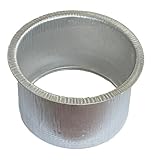 2-3/4" Round Aluminum Gutter Downspout Drop Outlet