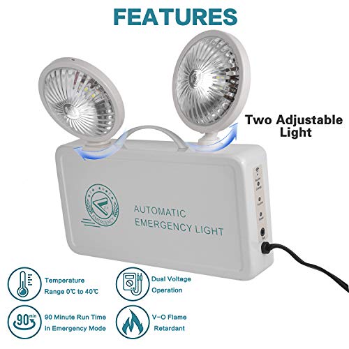 OTYTY Emergency Lights for Home Power Failure, LED Emergency Lights