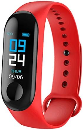 ALOVEMO M3 Color Screen Smart Bracelet for Women and Men,Blood Pressure/Heart Rate Monitor Watch Pedometer Sport Fitness Tracker Functions and etc