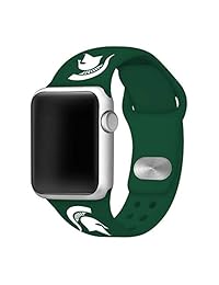 Michigan State Spartans   Correa de silicona para Apple Watch, 38 mm